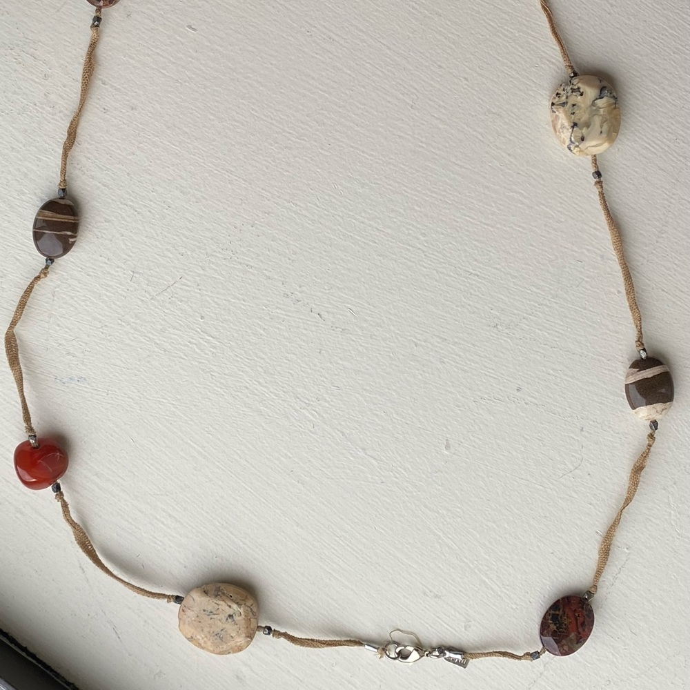 J. Jill rare stone necklace